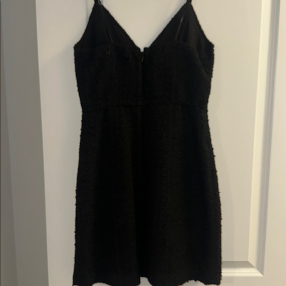 NWT Black Tweed Dress Abercrombie size Small Tall - Picture 3 of 4